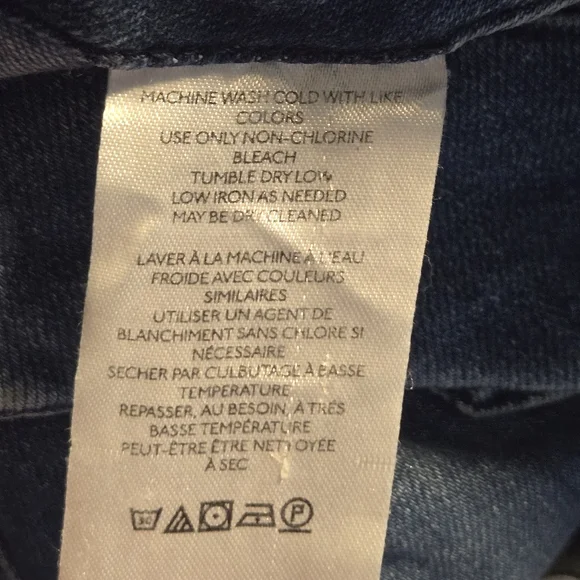 Maeve Anthropologie Womens Medium Wash Wide Leg The Colette Denim Jeans Size 27 - Picture 6 of 10